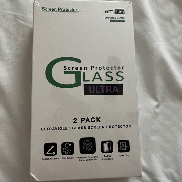 Screen Protector Tempered Glass for S22 Ultra Samsung Galaxy 5G 6.8 Inch-2 pack - Picture 2 of 7